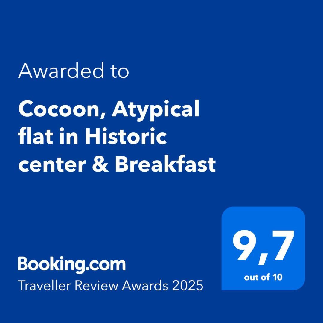 Cocoon, Atypical Flat In Historic Center & Breakfast Apartment ซาร์ซานา ภายนอก รูปภาพ